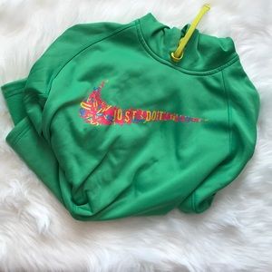 Nike green thermal fit hoodie